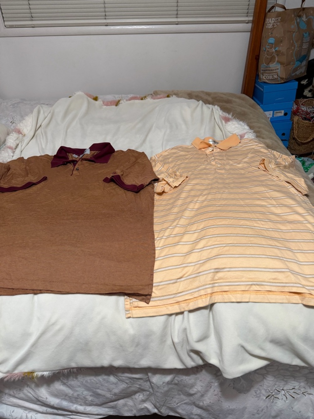 Men’s Lot of 2 Short Sleeve Polo Shirts Fairway & Greene - Pringle XL
